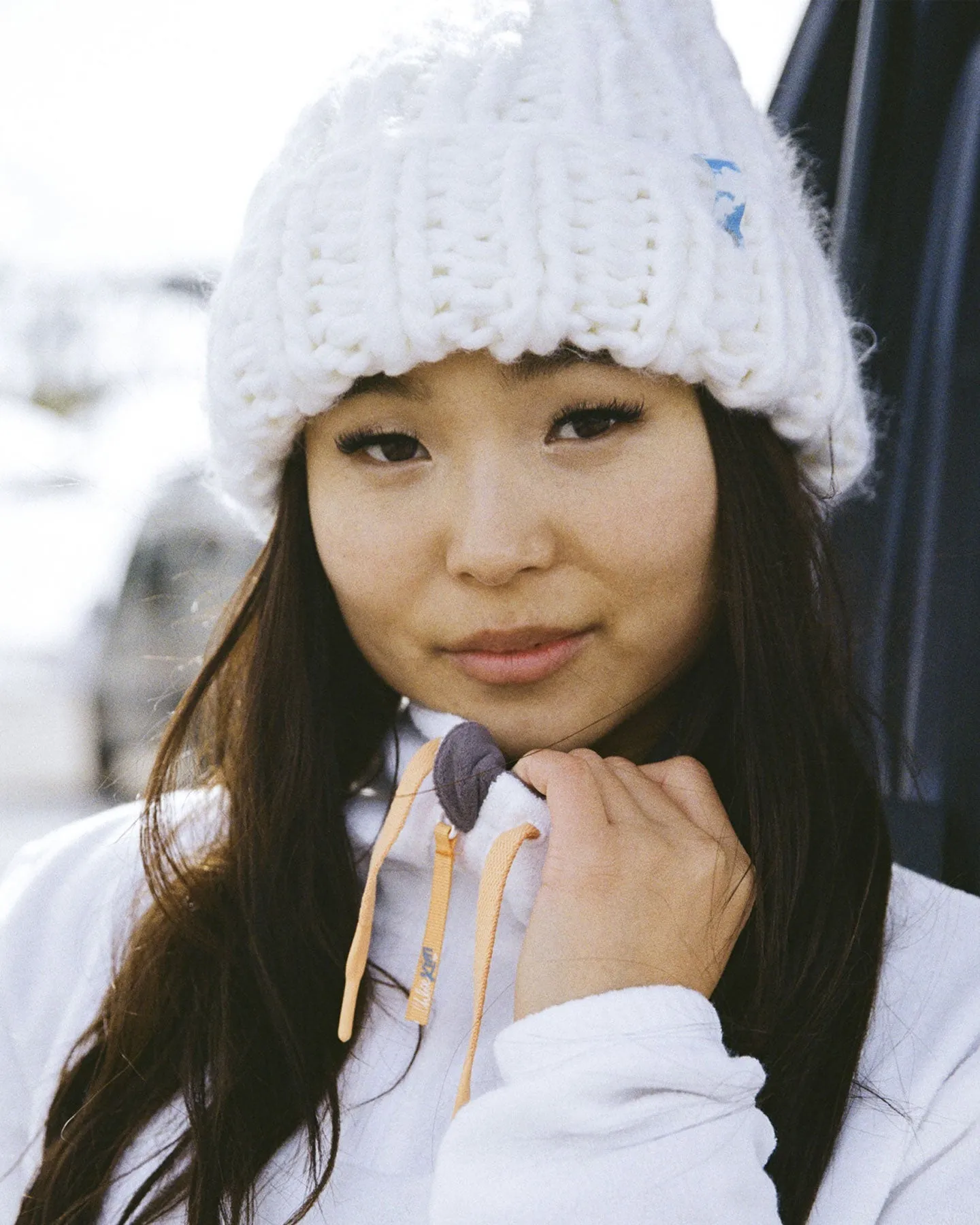 Roxy Women's Chloe Kim Beanie - Bright White