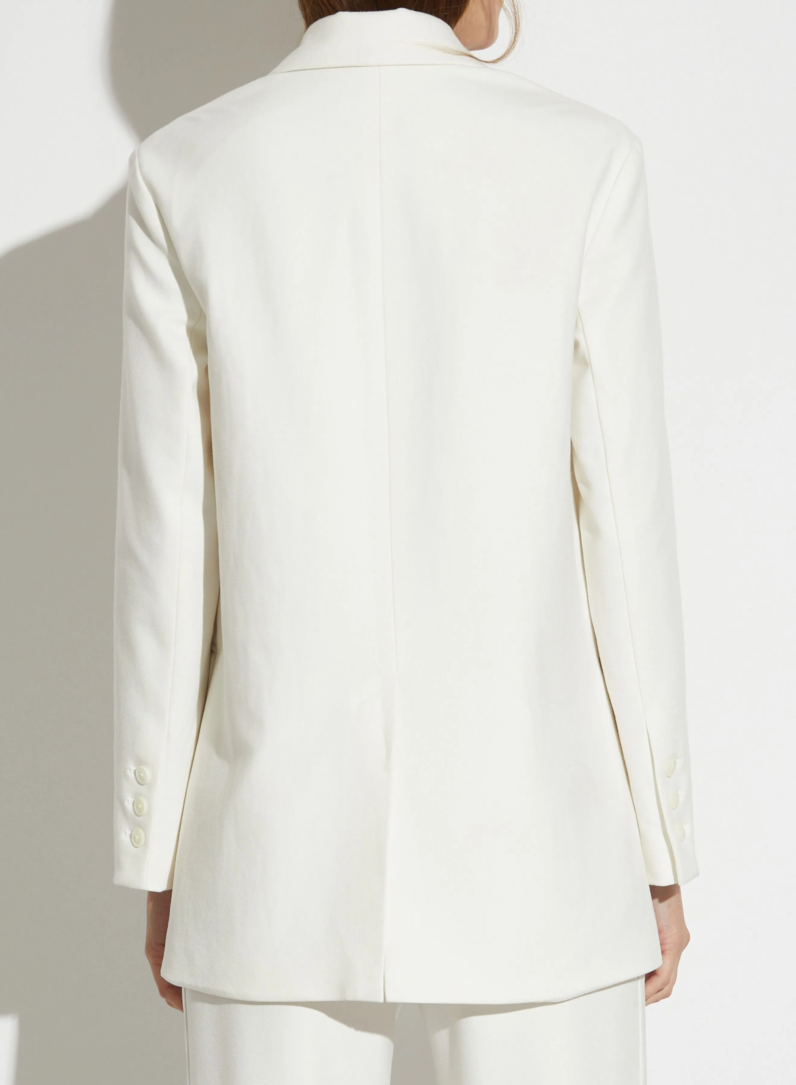 Saint Art New York - Dylan Tuxedo Jacket in White