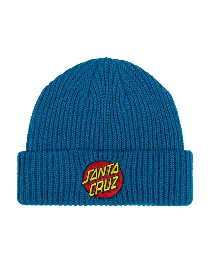 Santa Cruz Boys Classic Dot Patch Beanie