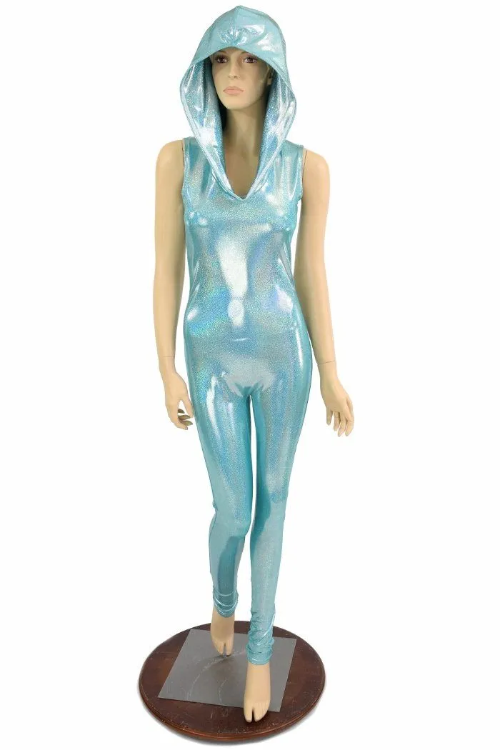 Seafoam Hooded Catsuit