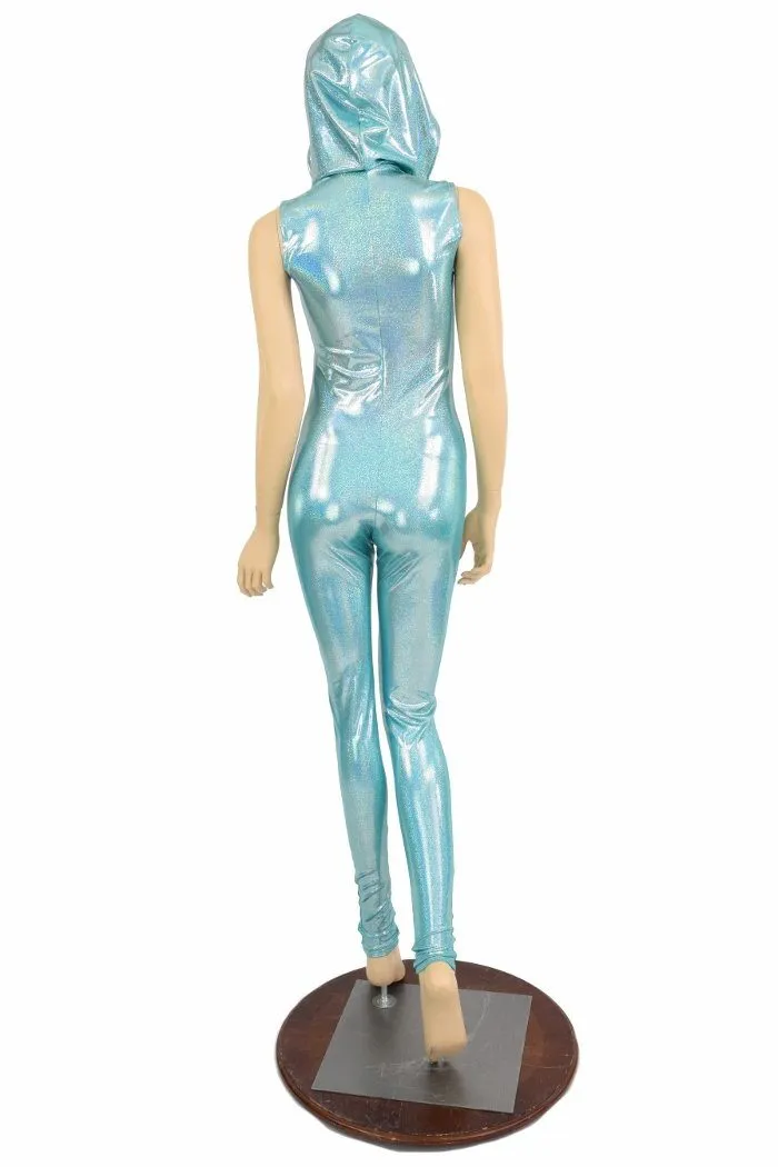 Seafoam Hooded Catsuit