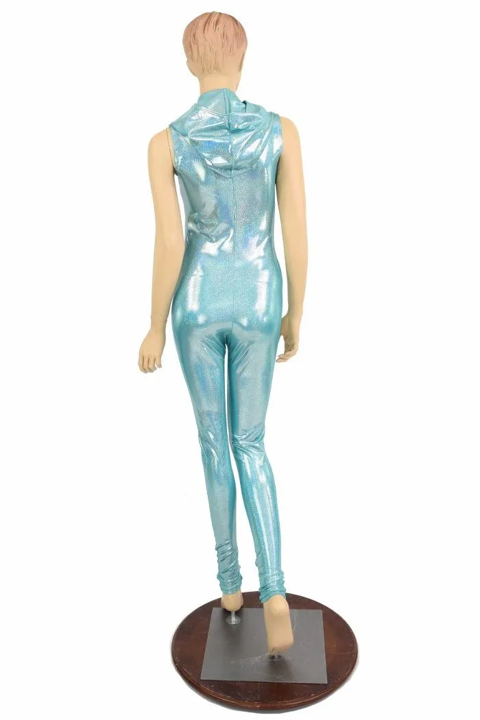 Seafoam Hooded Catsuit