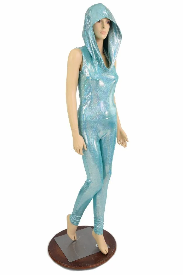 Seafoam Hooded Catsuit