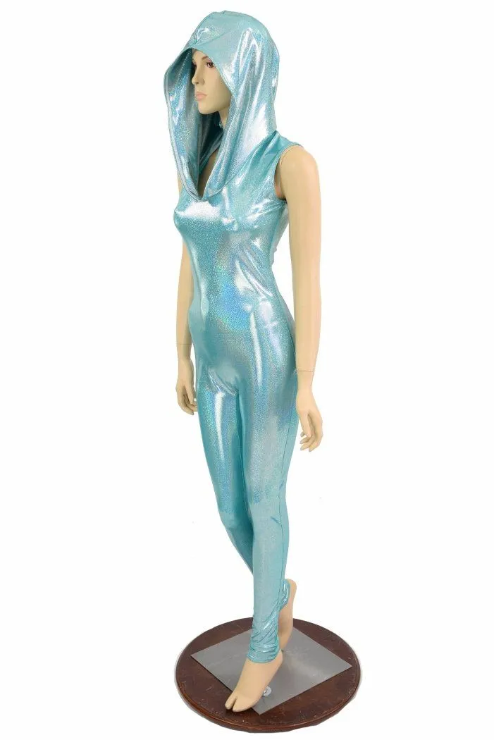 Seafoam Hooded Catsuit