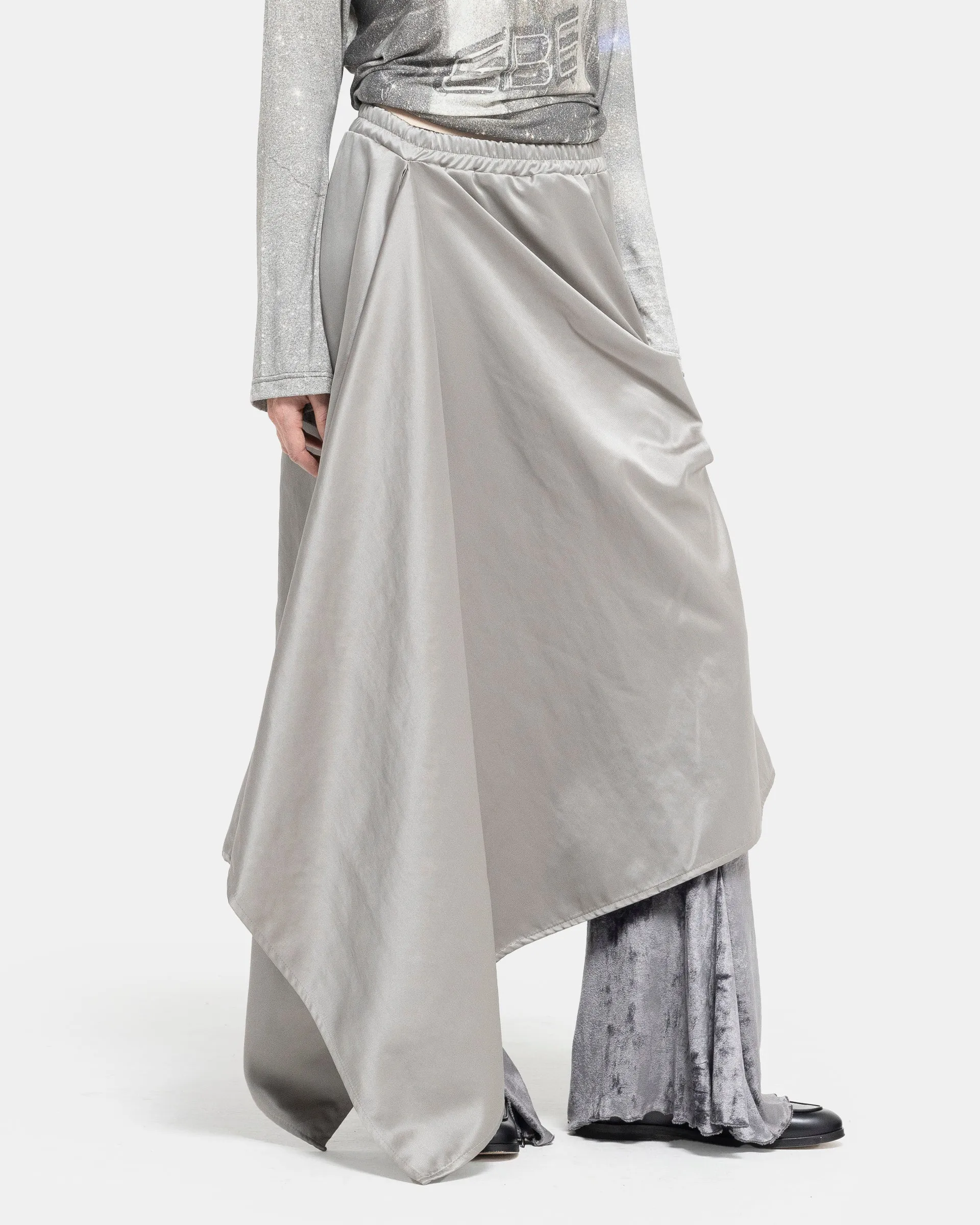 Selvaggina Skirt in Grey