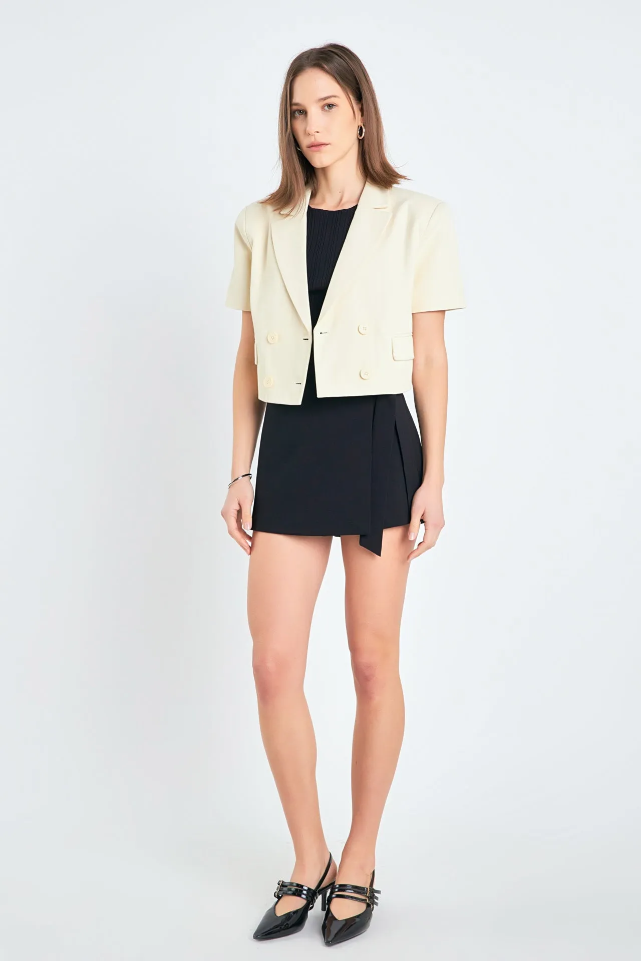 Short Sleeve Blazer