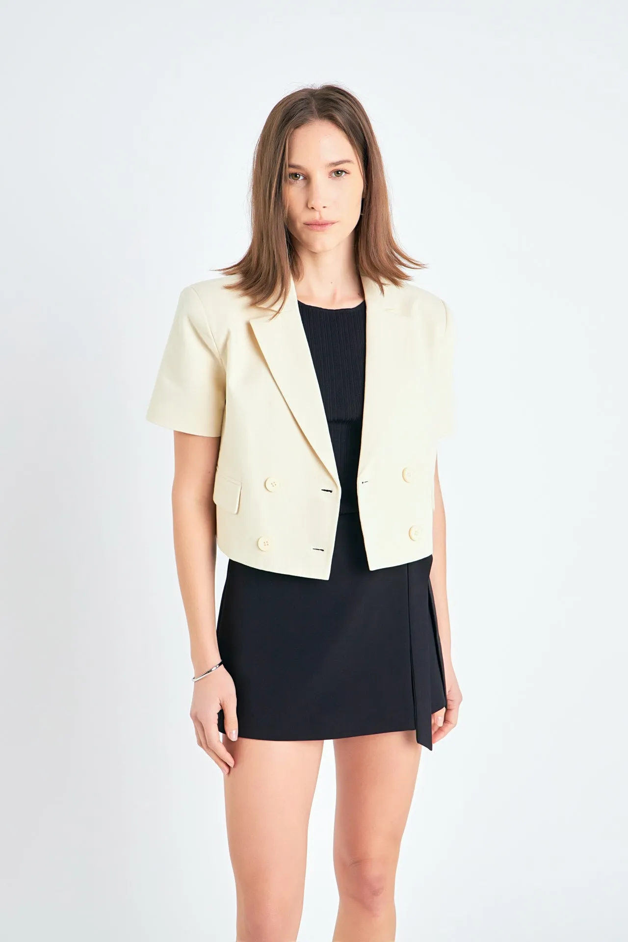 Short Sleeve Blazer