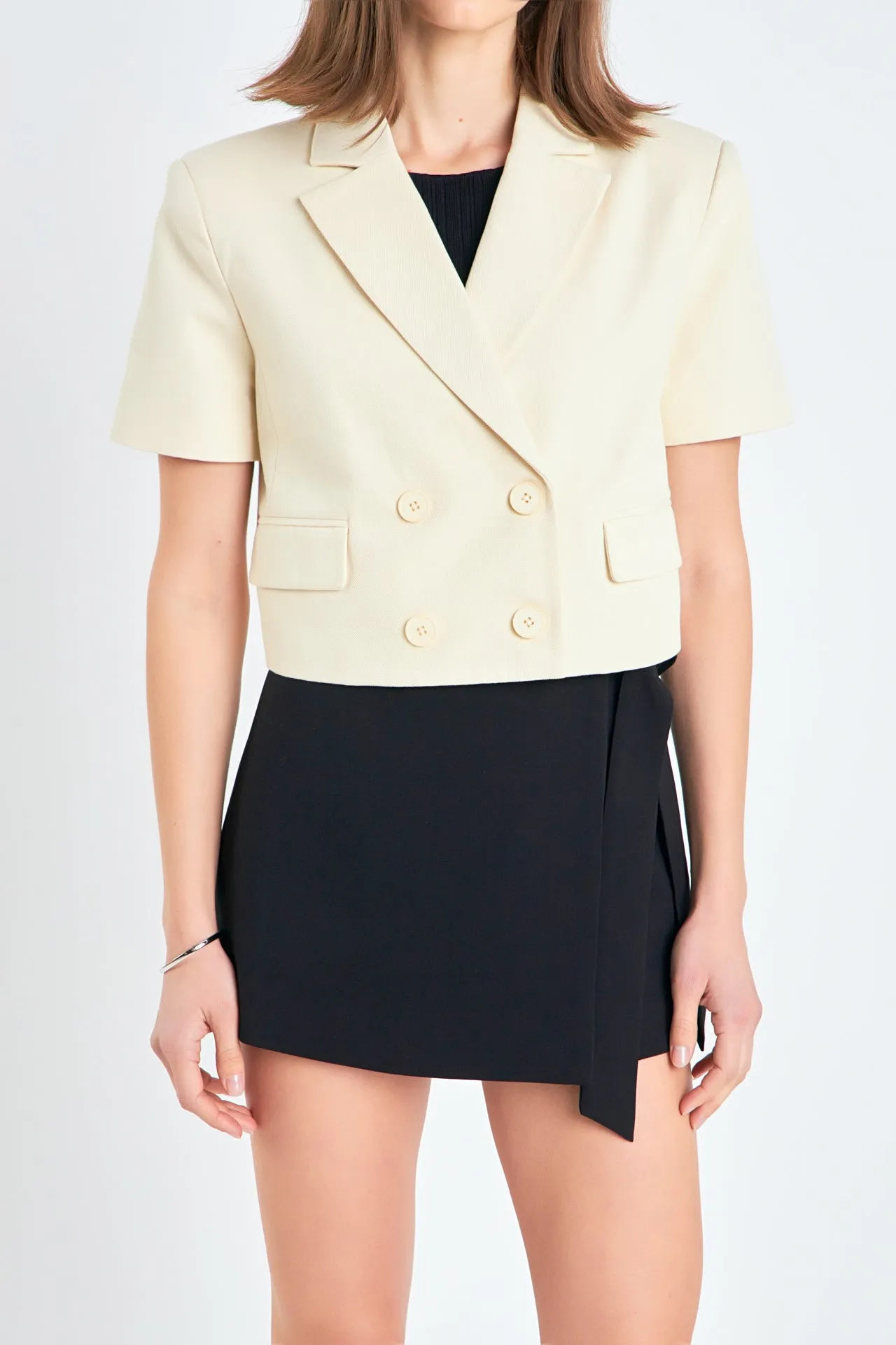 Short Sleeve Blazer