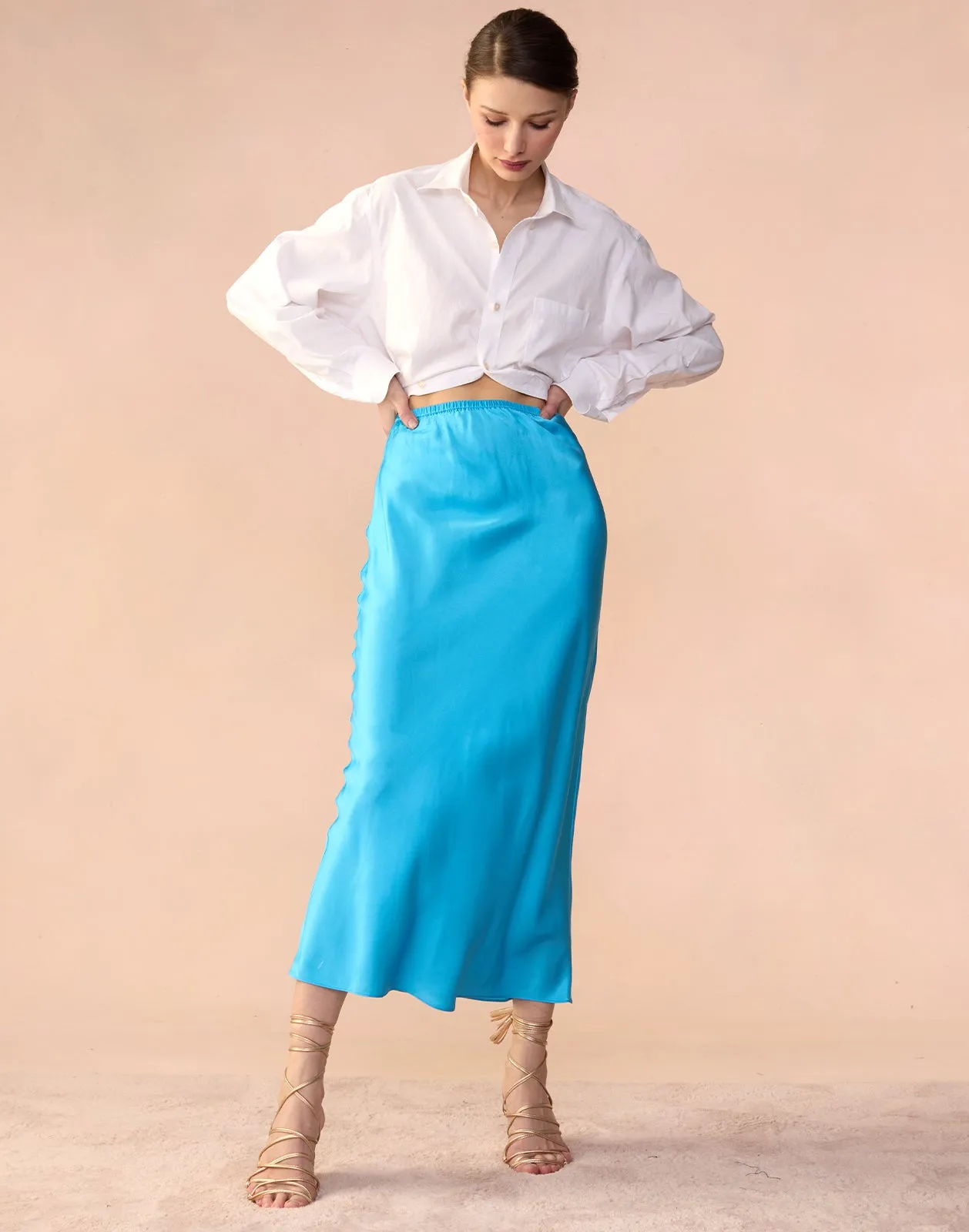 Sienna Silk Skirt