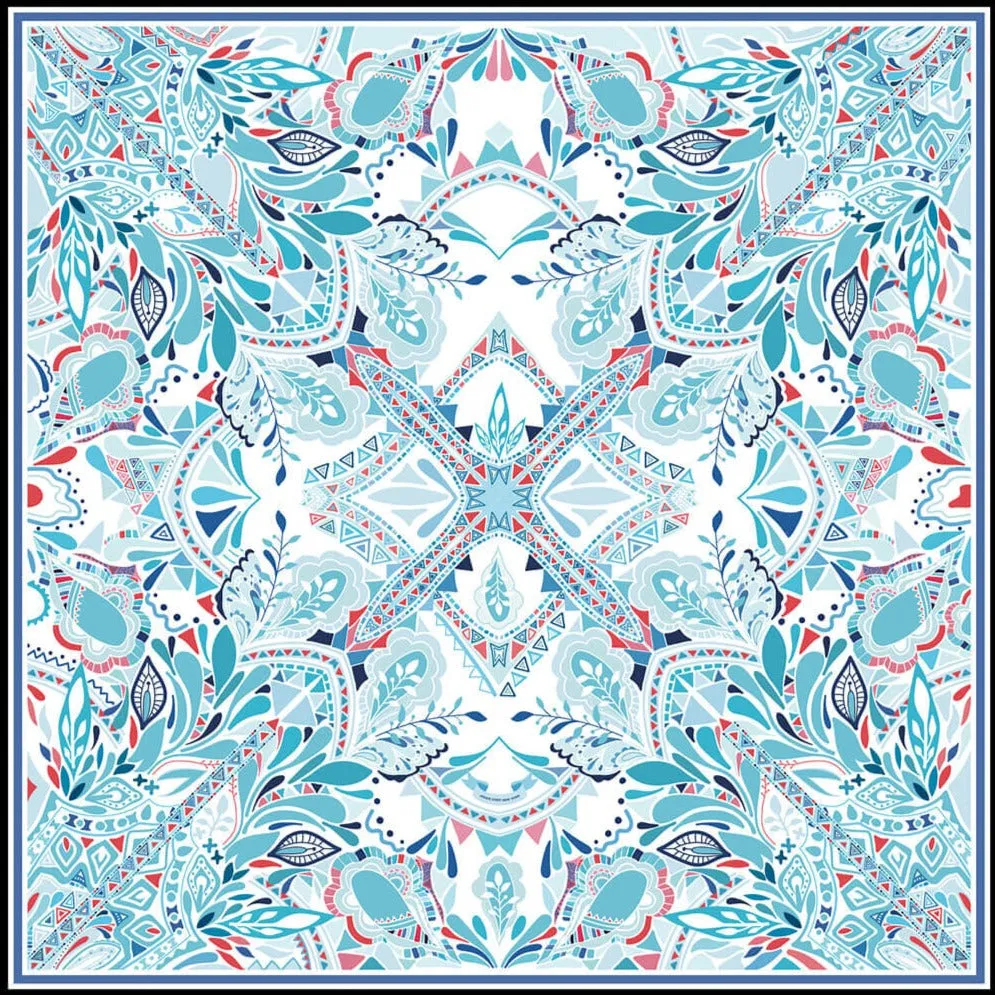 Silk Scarf Of The Ocean