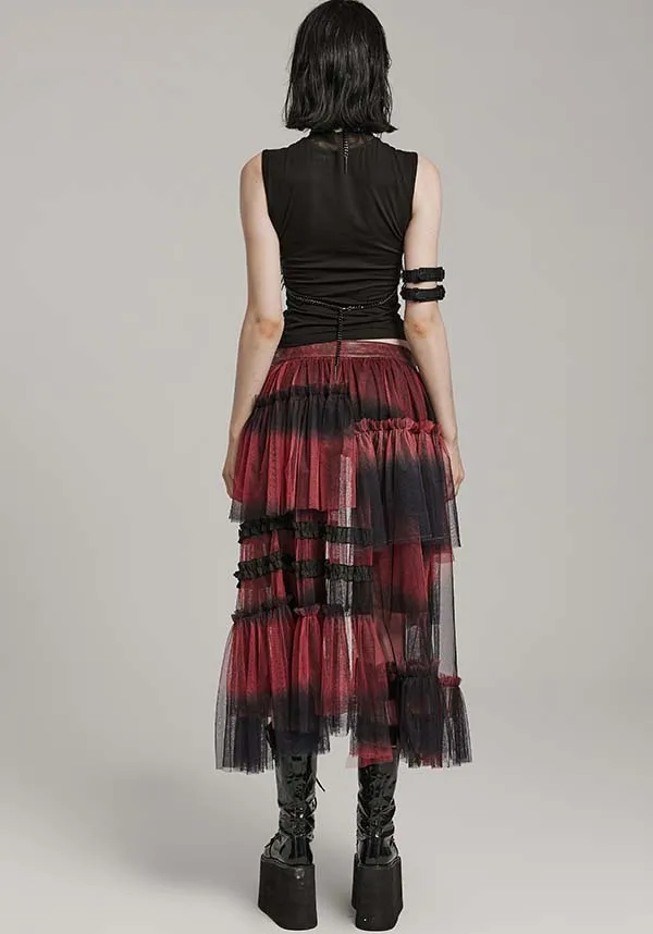 Siouxsie [Black/Red] | OVERSKIRT*