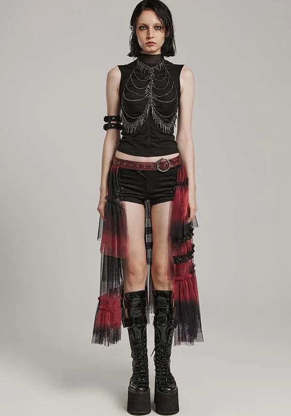 Siouxsie [Black/Red] | OVERSKIRT*