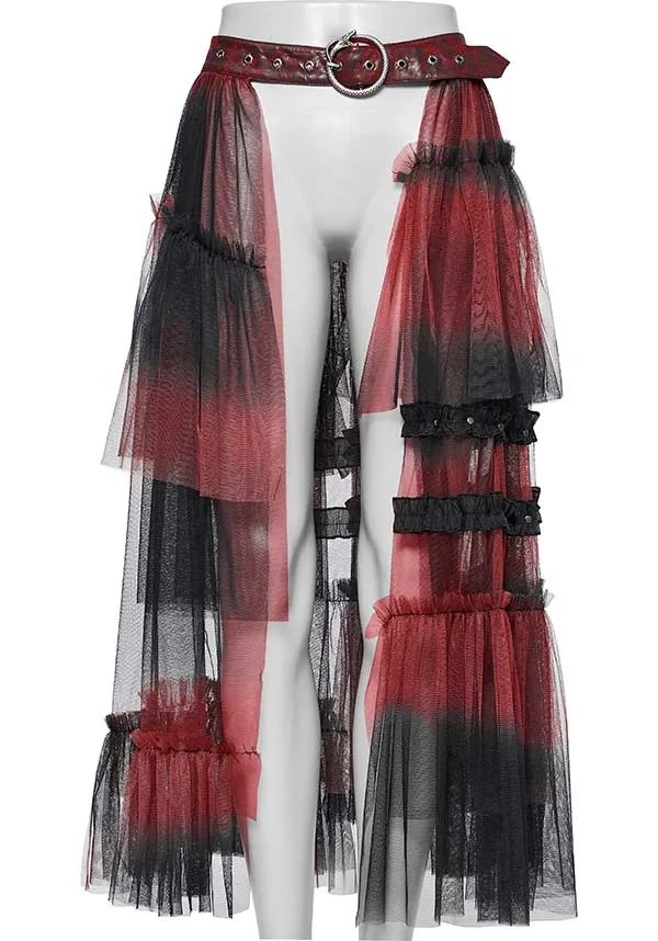 Siouxsie [Black/Red] | OVERSKIRT*