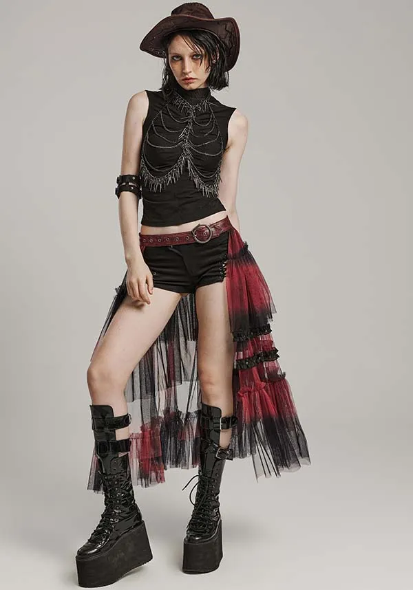 Siouxsie [Black/Red] | OVERSKIRT*