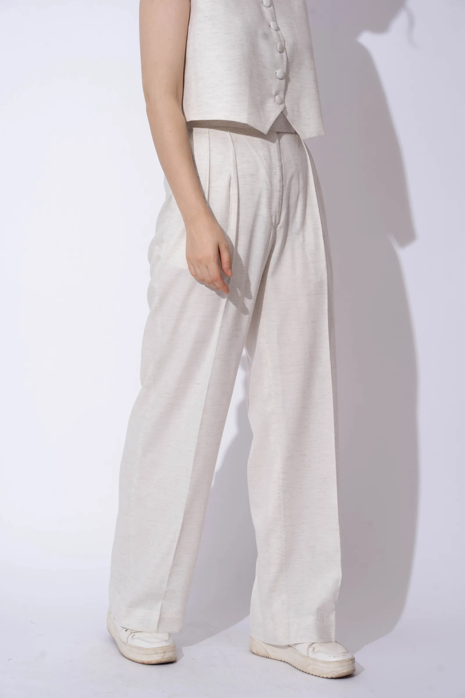 Sister Snatched Solid Linen Pants