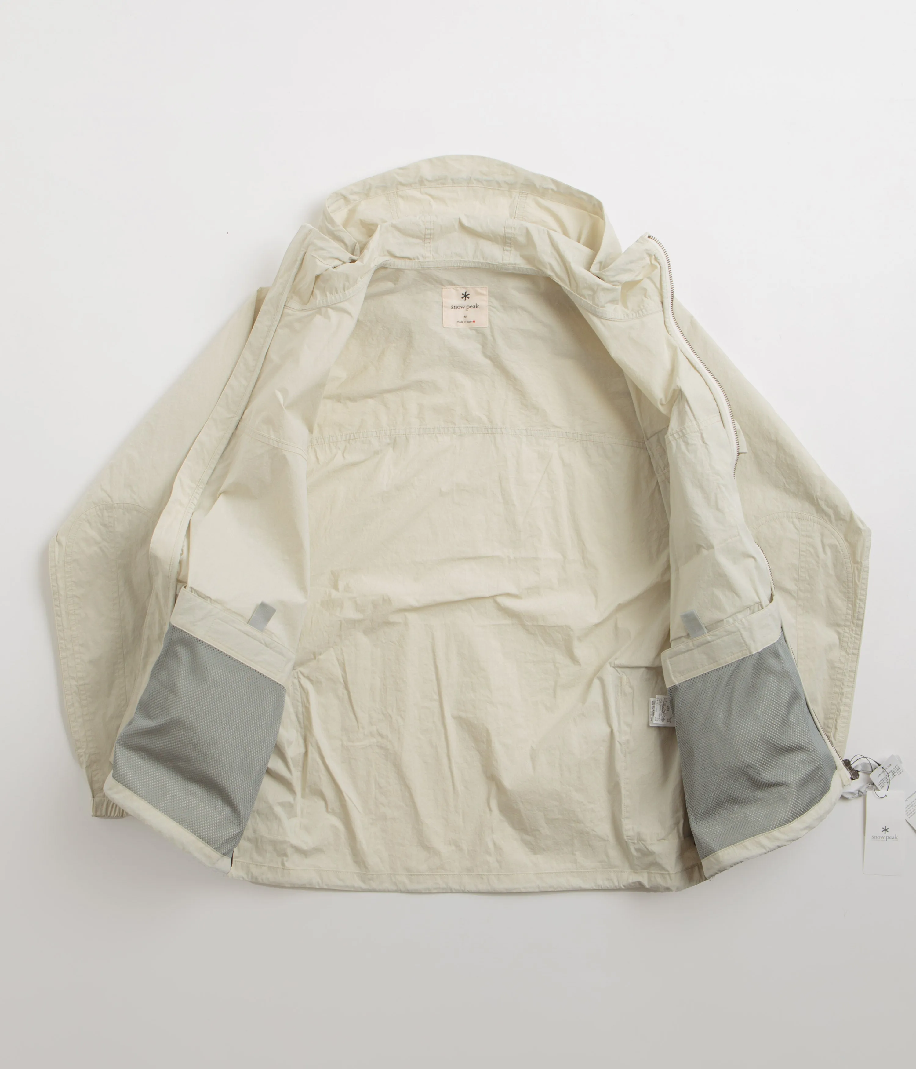 Snow Peak C/N Parka - Ivory