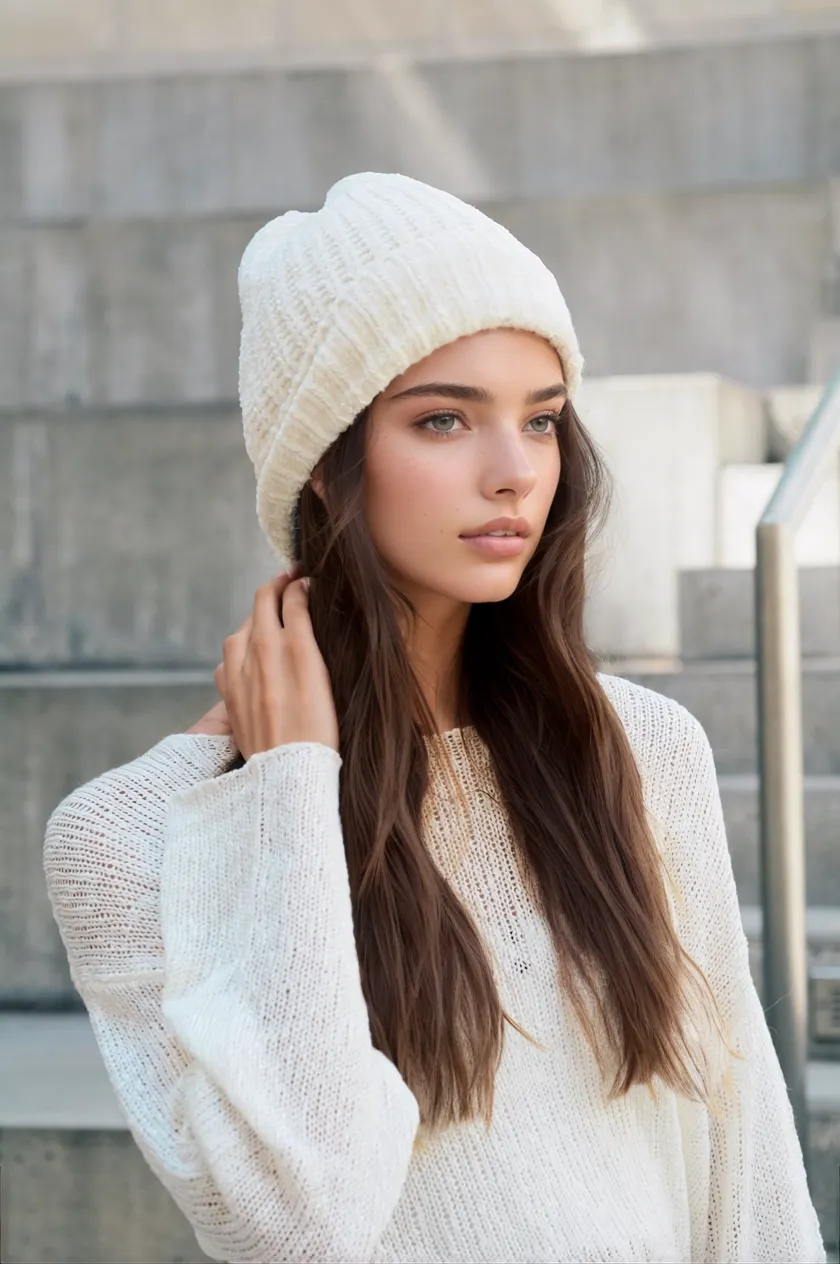 Soft Chenille Beanie