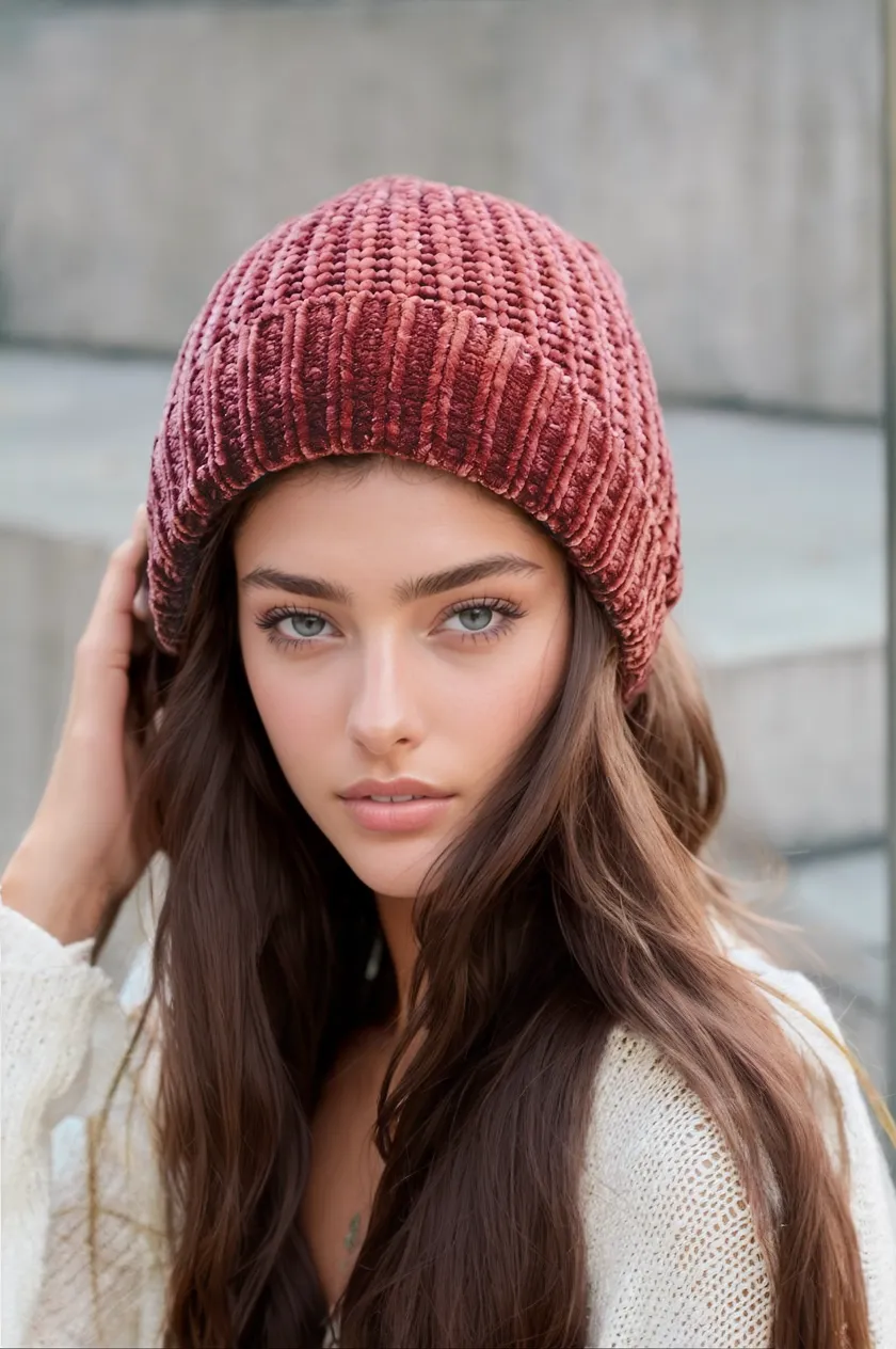 Soft Chenille Beanie