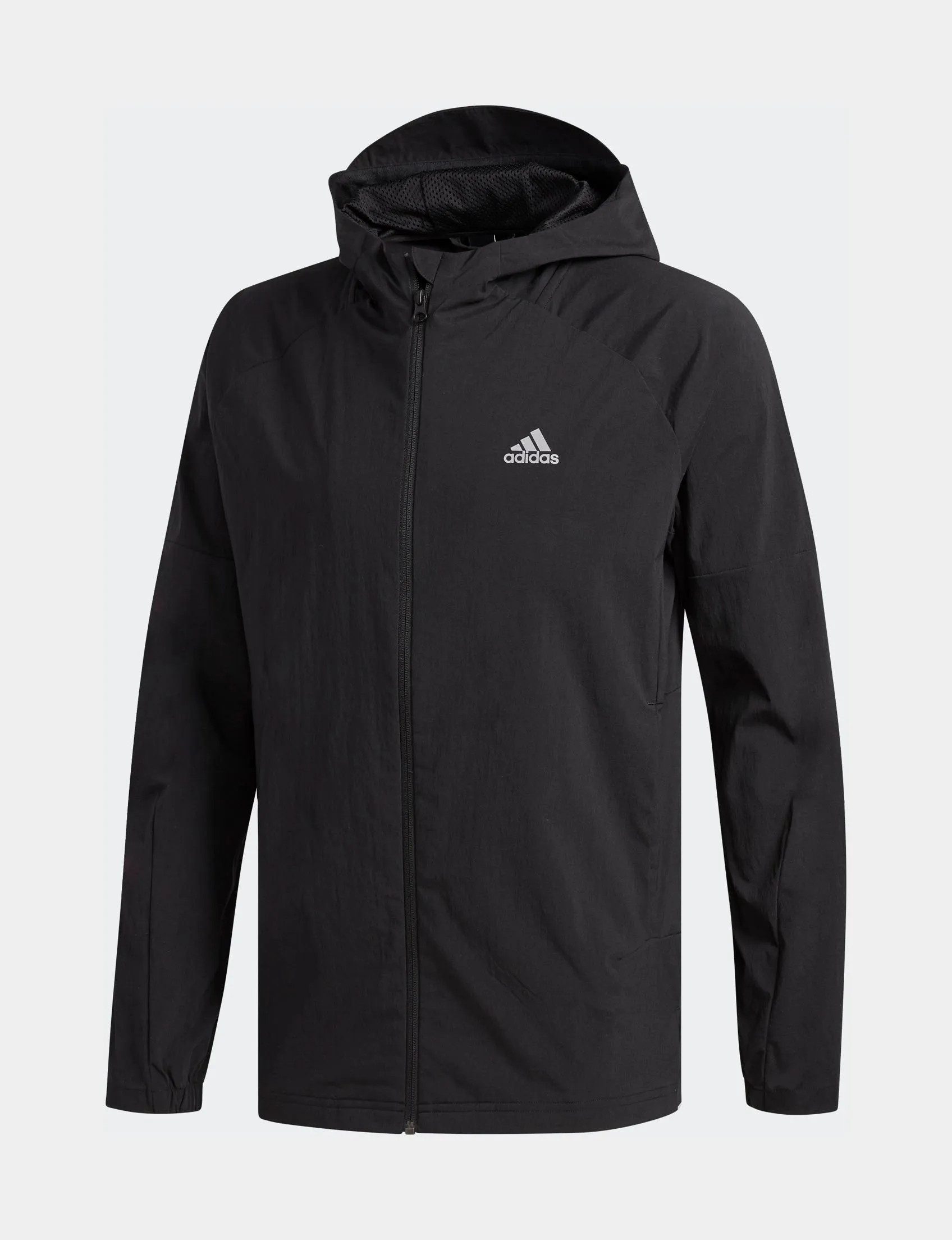 Stadium ID Full Zip Mens Hoodie (Black)