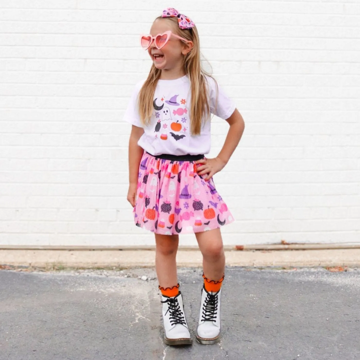 Sweet Wink Halloween Fun Tutu Skirt