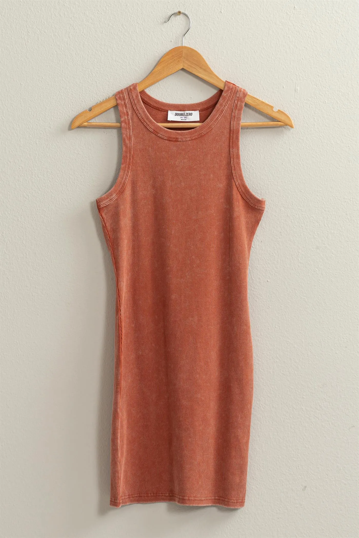 Tank Baked Clay  Mini Dress