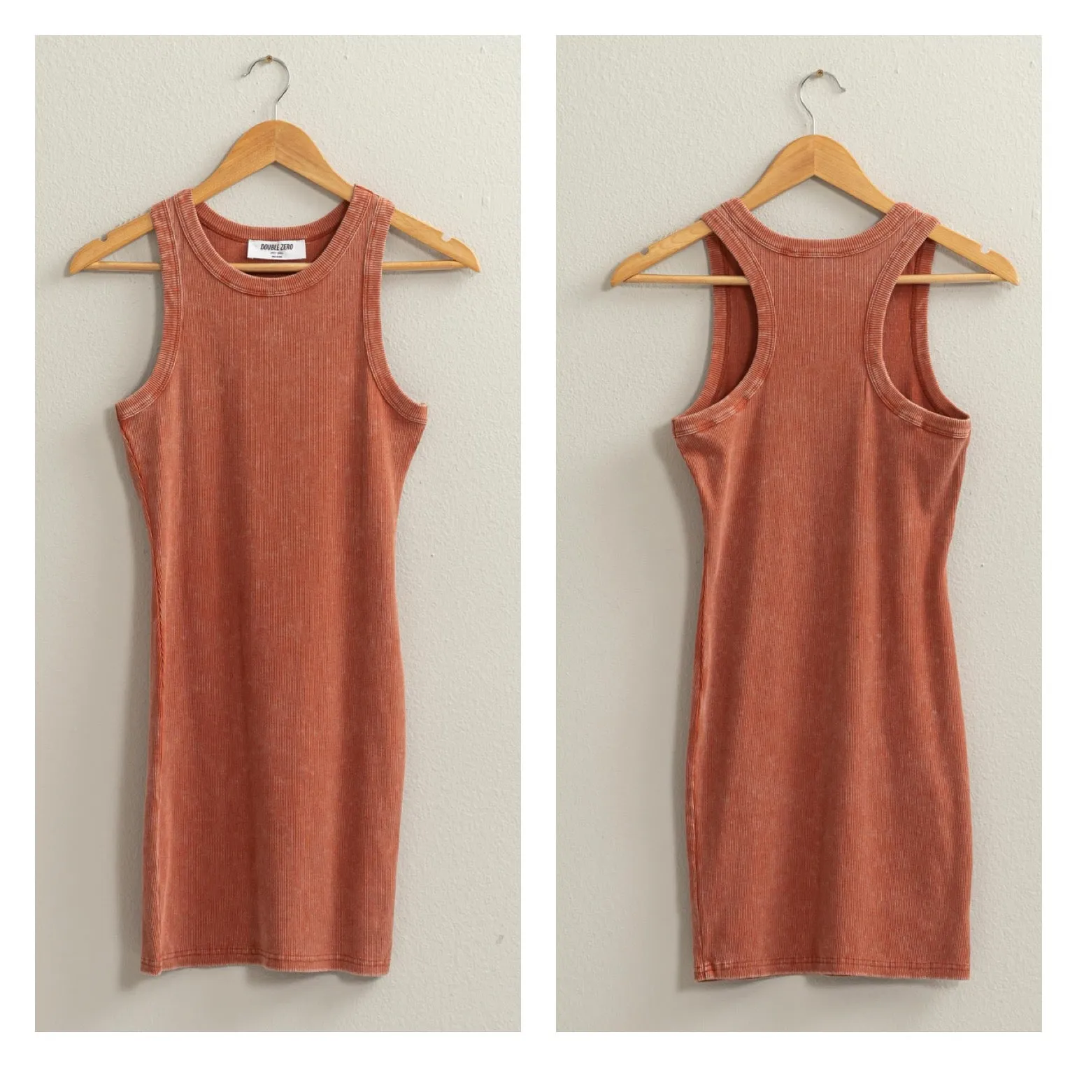 Tank Baked Clay  Mini Dress