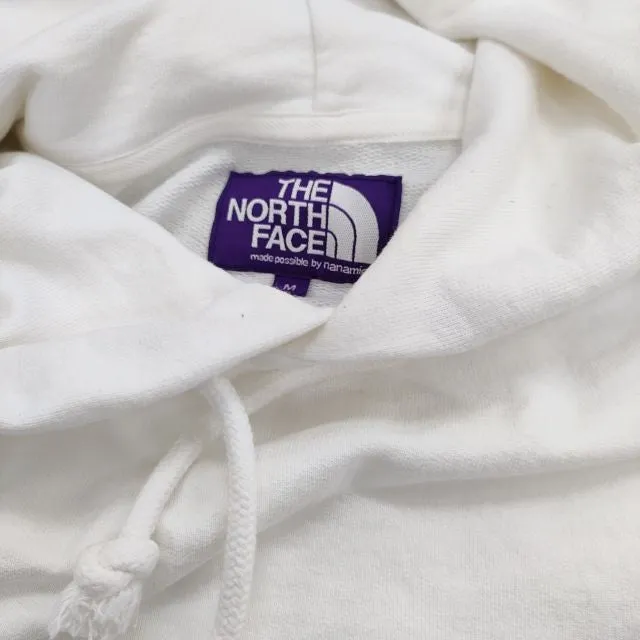 THE NORTH FACE 10oz Mountain Sweat Parka NT6902N 定価18700円 パーカー ホワイト ザノースフェイスパープルレーベル【中古】3-0317M♪