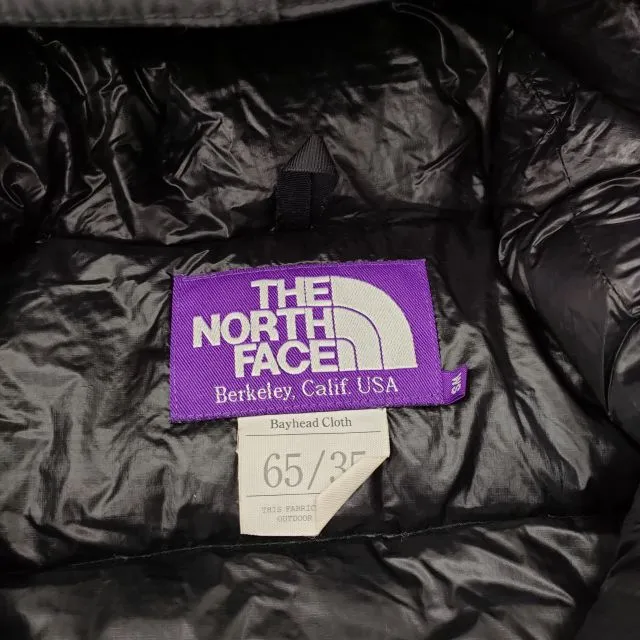 THE NORTH FACE PURPLE LABEL 65/35 Mountain Short Down Parka 定価60500円 サイズWS ダウンジャケット ブラック レディース ザノースフェイスパープルレーベル【中古】2-1218A◆