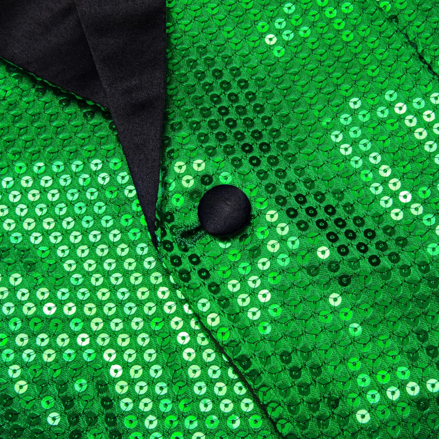 Ties2you Sequin Blazer Emerald Green Solid Shawl Collar Glitter Mens Suit