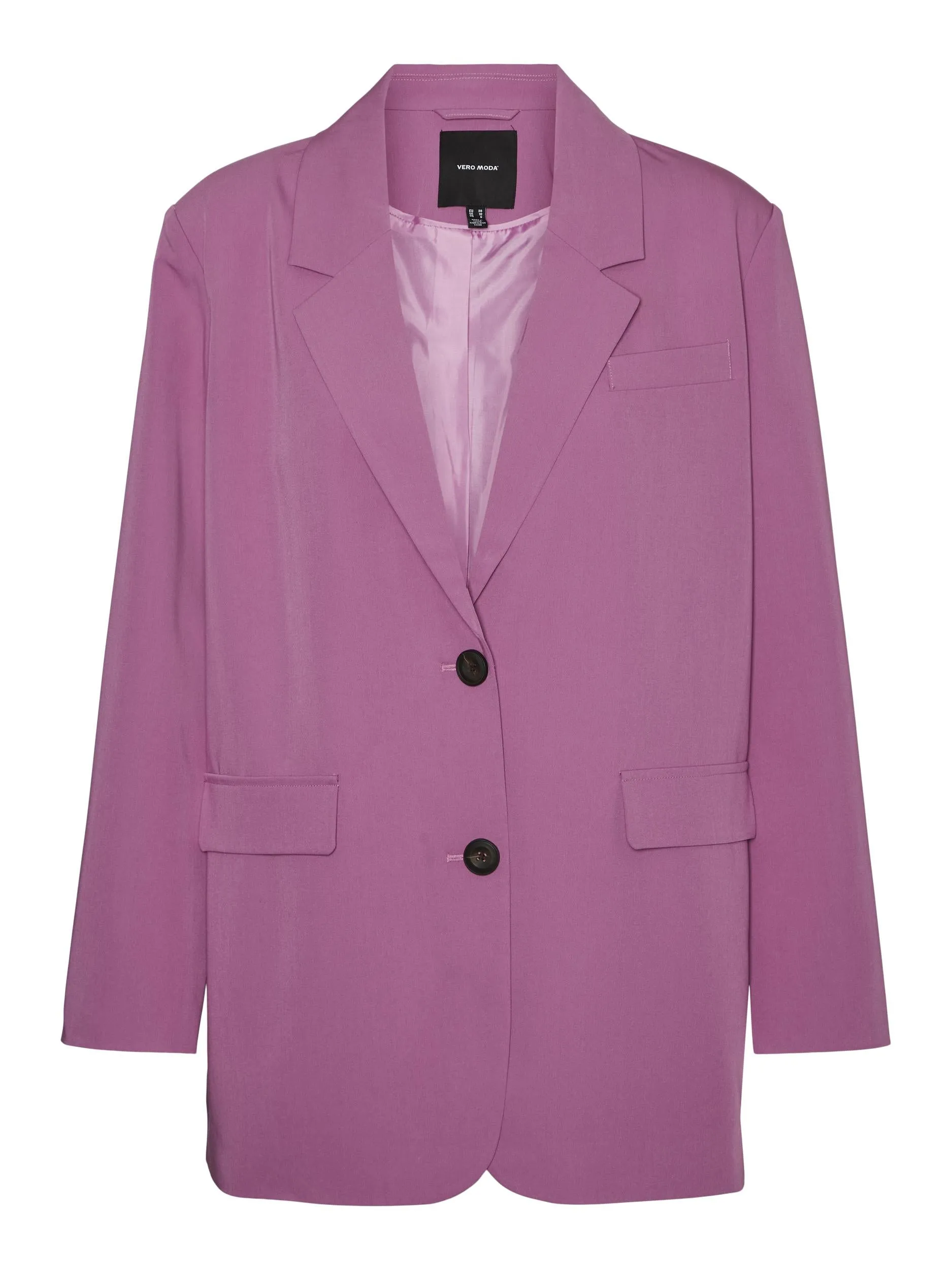 Tikkizelda Oversized Blazer - Radiant Orchid