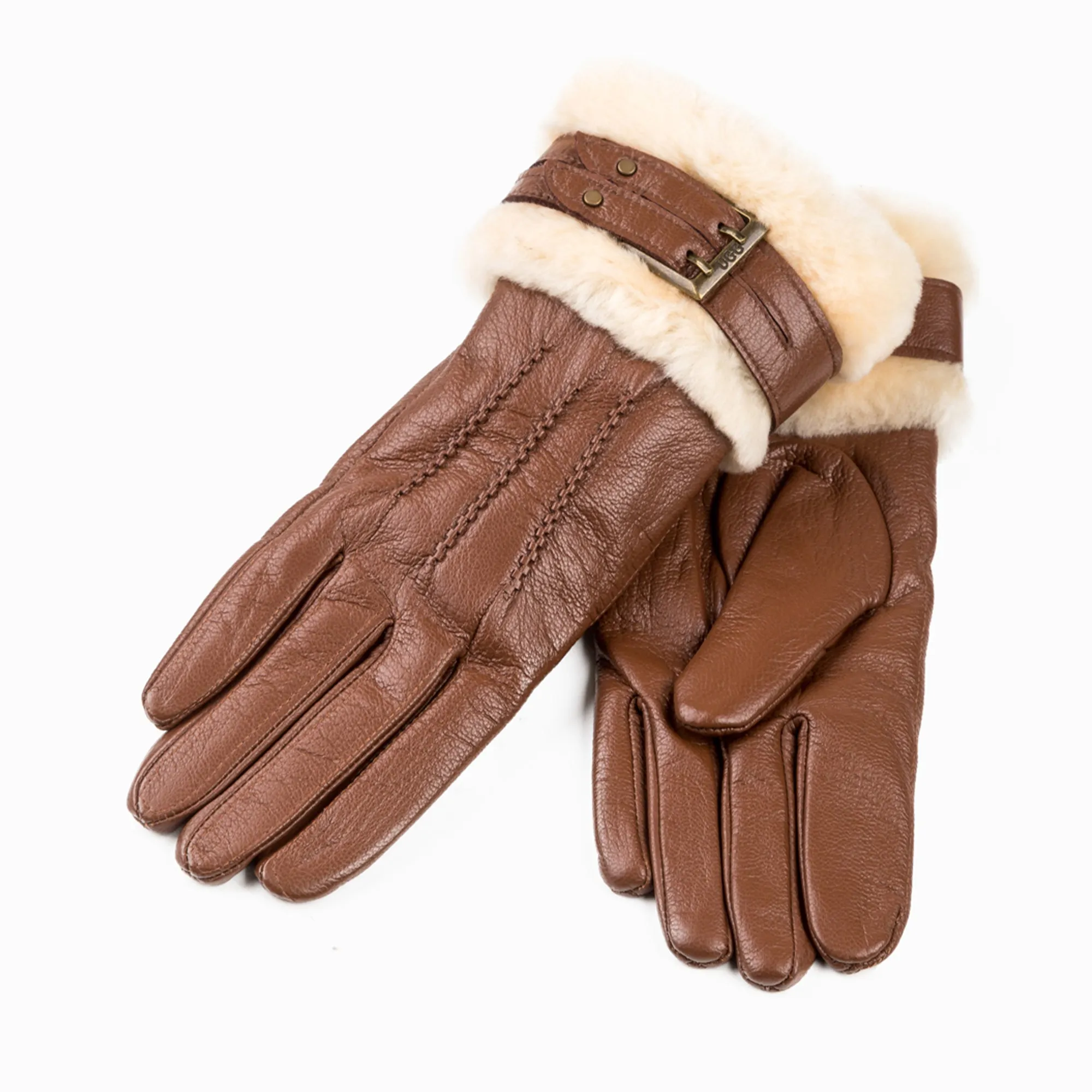 UGG Premium Lambskin Cuff Gloves