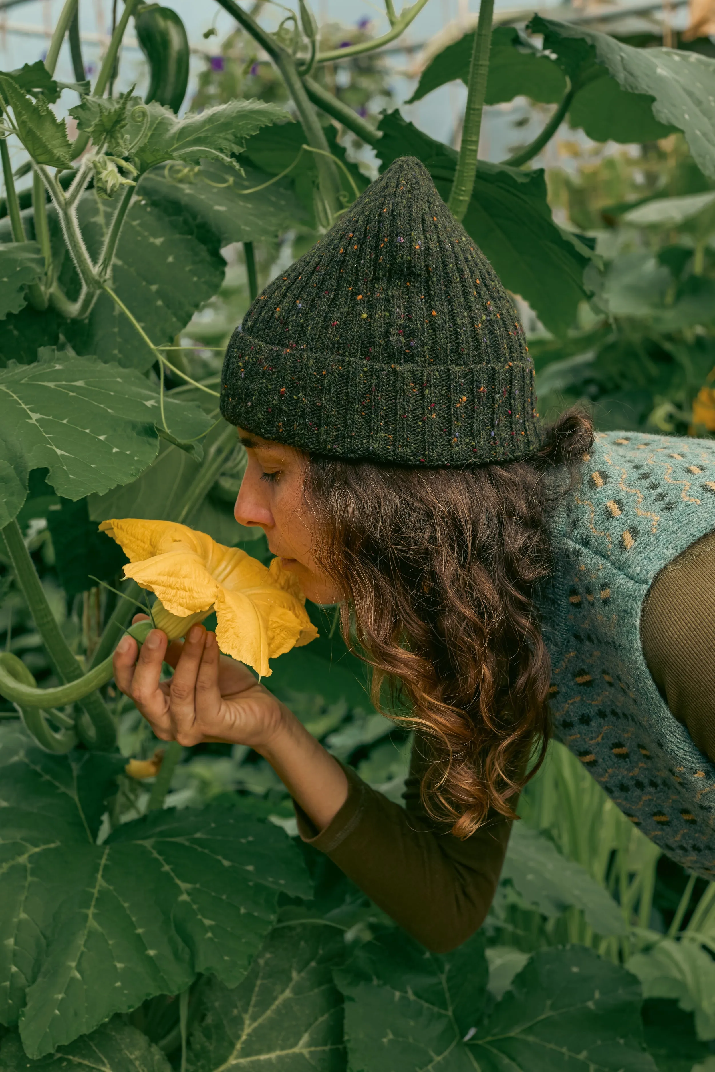 Unisex Fisherman Beanie | Seaweed Green