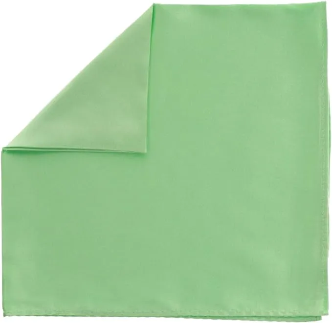 Vittorio Farina Men's Silky Satin Square Pocket Square