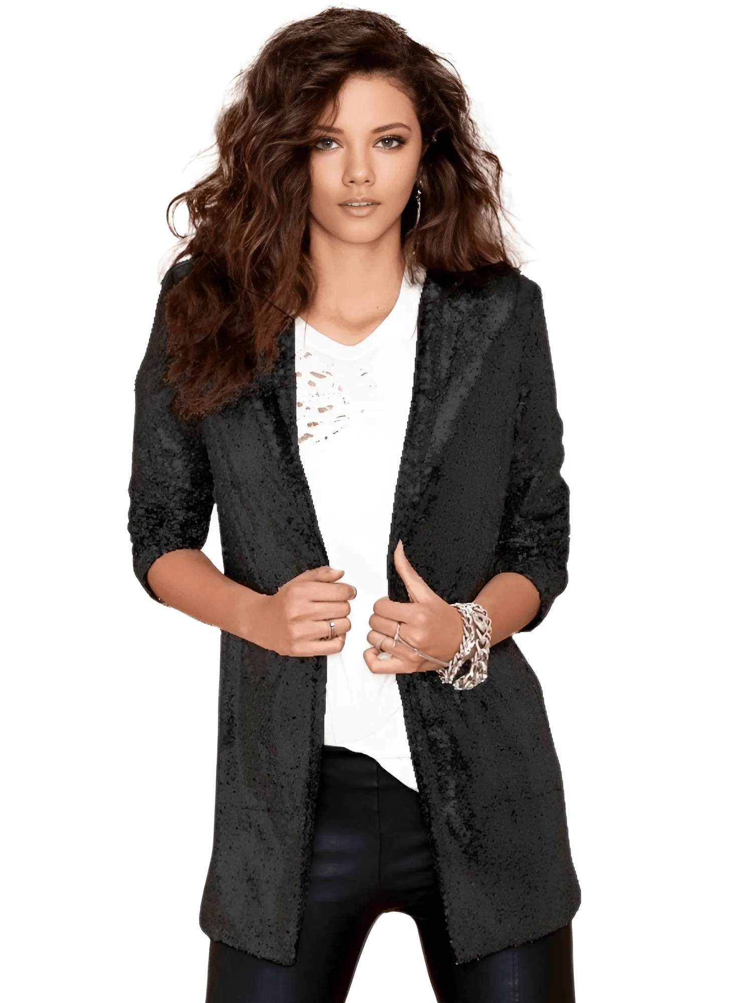 Women's Elegant Sequin Blazers