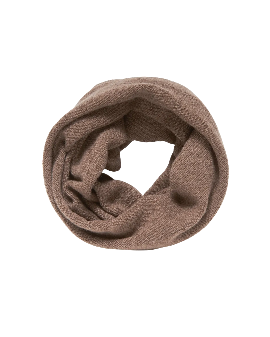 Women's Pure Cashmere Collar Scarf Brown