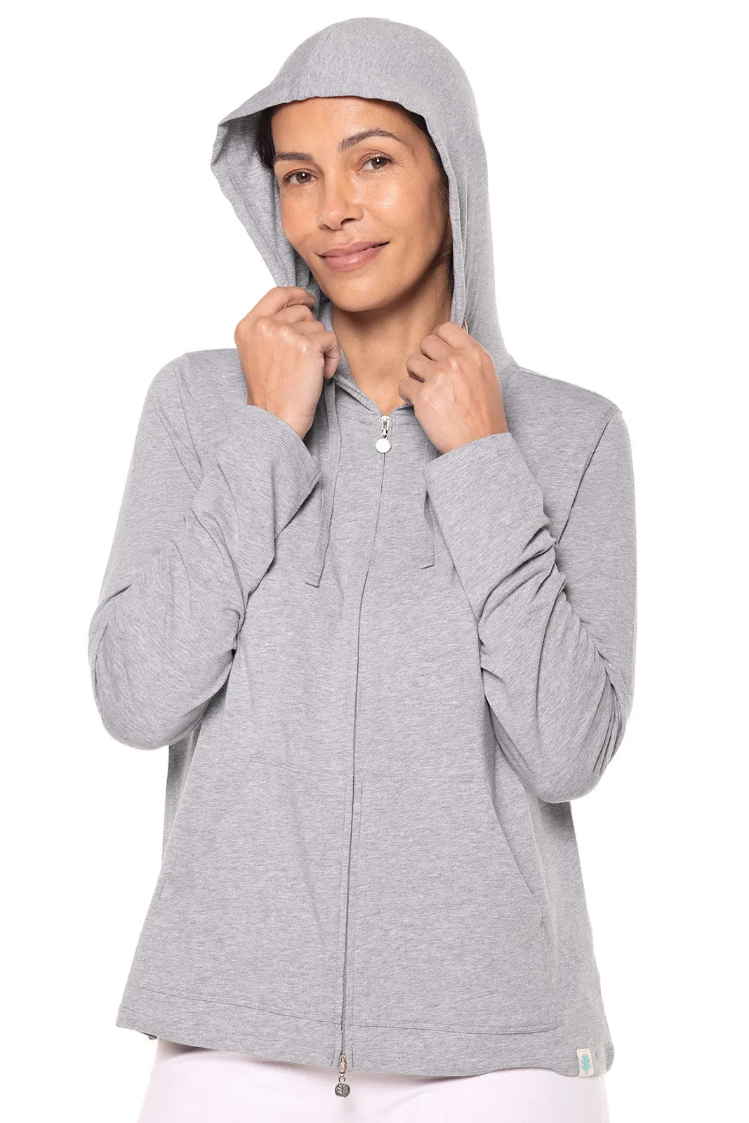 Women's Seaside Hoodie  |  Grey Heather